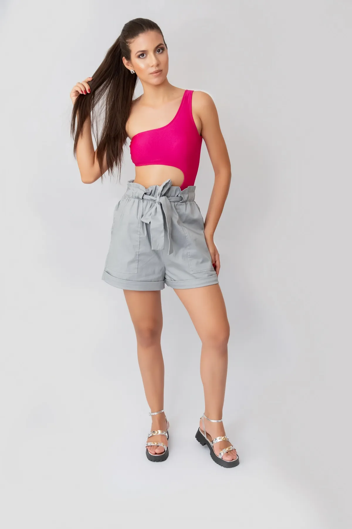 SHORT CLOCHARD COTTON