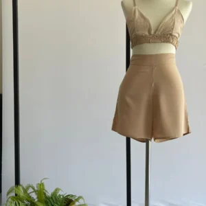 SHORT VISCOSE ZIPPER